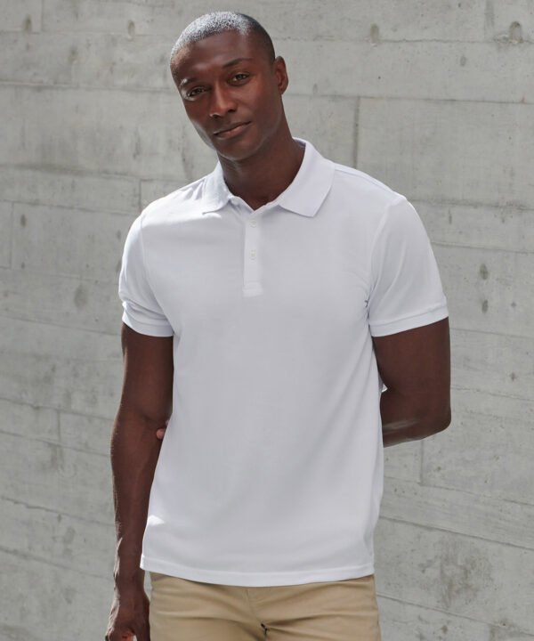Recycled polyester polo shirt