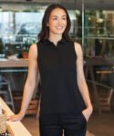 Women’s sleeveless Coolplus® polo shirt
