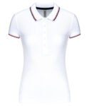 Women's short sleeve polo shirt