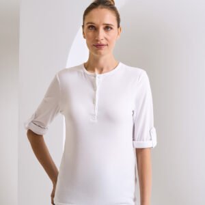 Women's Long John roll-sleeve tee