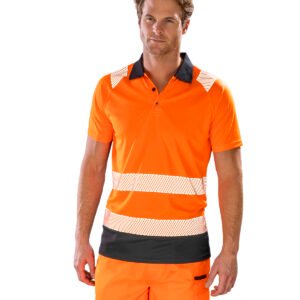 Recycled safety polo