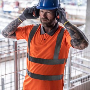 Hi-vis Pro contract polo