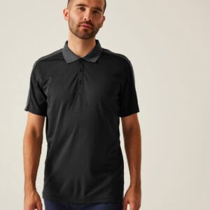 Contrast wicking polo