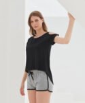 T-shirt with drop detail