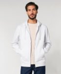 Unisex Cultivator 2.0 iconic zip-thru hoodie sweatshirt (STSU179)