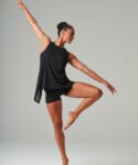 Women's open back vest