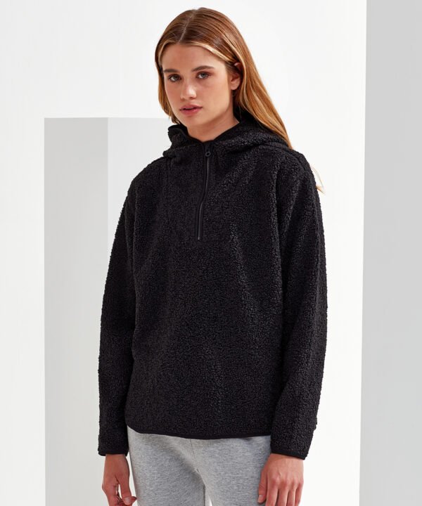 Women's TriDri® sherpa ¼-zip hoodie