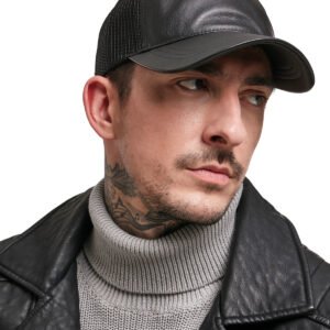Leather trucker